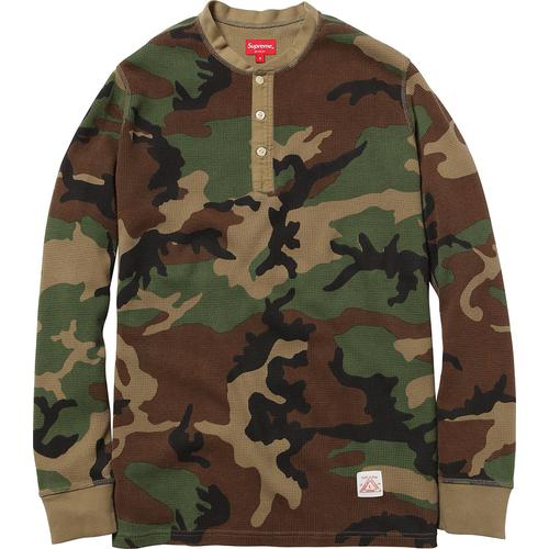 Supreme Waffle Henley for fall winter 12 season