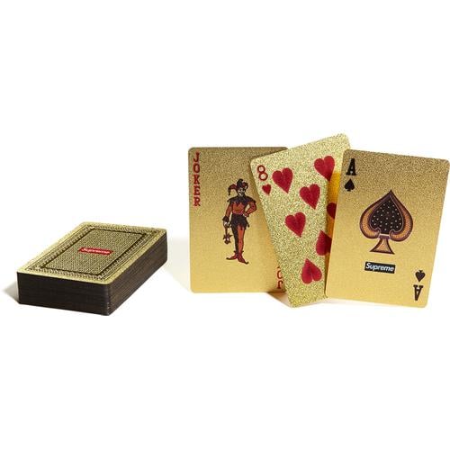 Details on Gold Deck of Cards from fall winter 2013