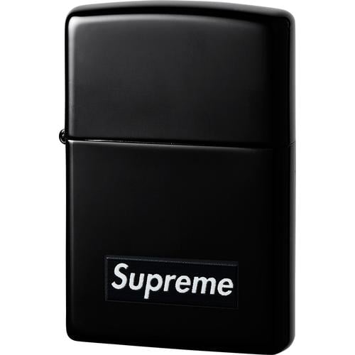 Details on Supreme Zippo Ebony Lighter     from fall winter
                                            2013