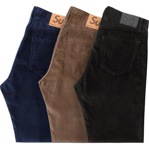 Supreme No Wale Corduroy Slim Jean for fall winter 13 season