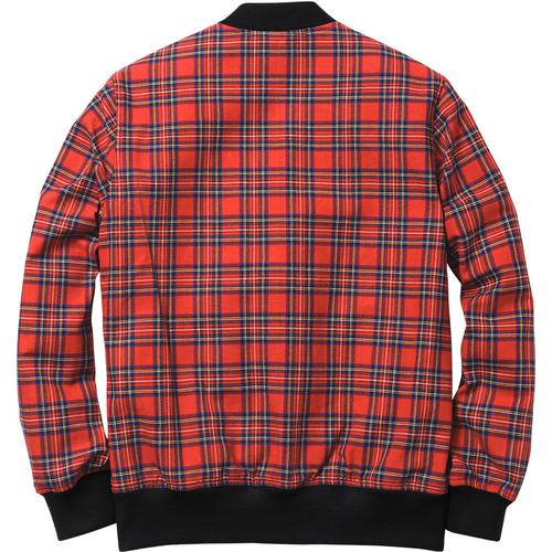 Details on Plaid Bomber None from fall winter
                                                    2013