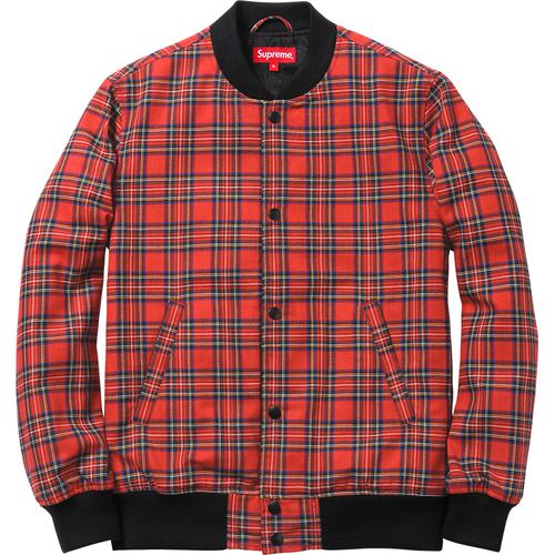 Details on Plaid Bomber None from fall winter 2013