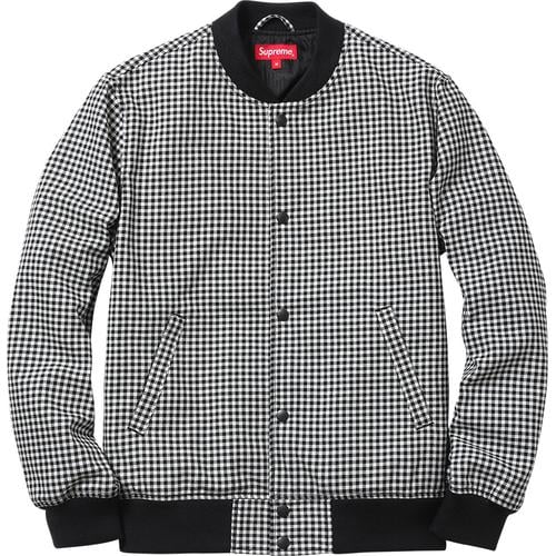 Details on Plaid Bomber None from fall winter
                                                    2013