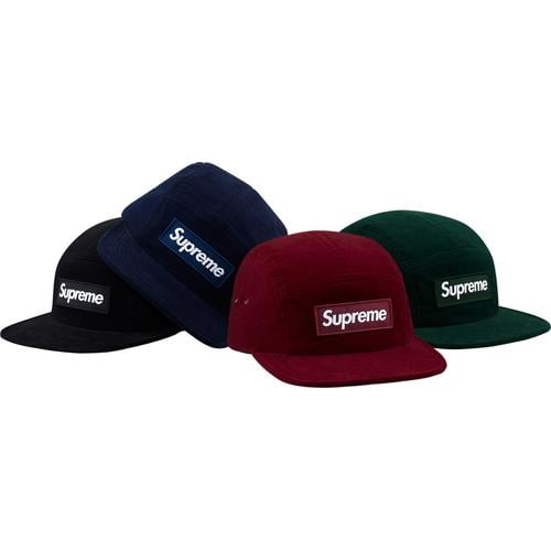 Supreme Velveteen Camp Cap for fall winter 13 season