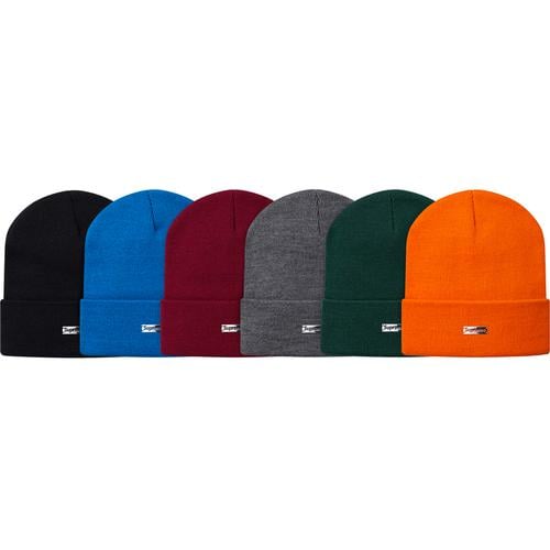 Supreme Stencil Metal Plate Beanie for fall winter 13 season