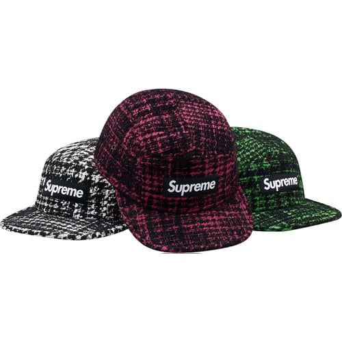 Supreme Broken Houndstooth Camp Cap for fall winter 13 season