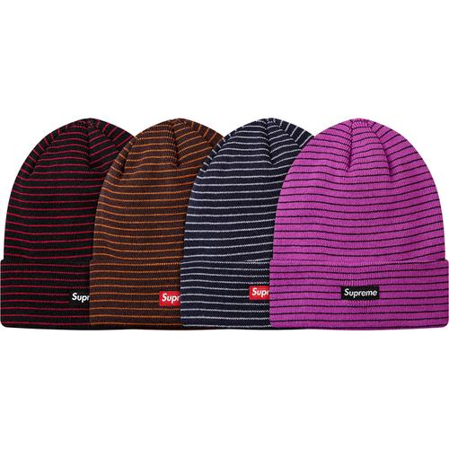 Details on Striped Beanie from fall winter 2013