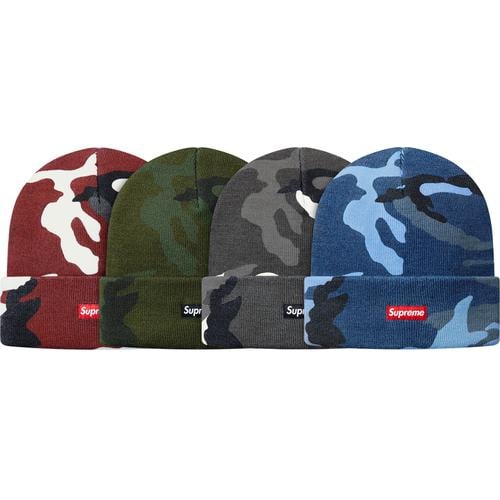 Supreme Printed Camo Beanie for fall winter 13 season