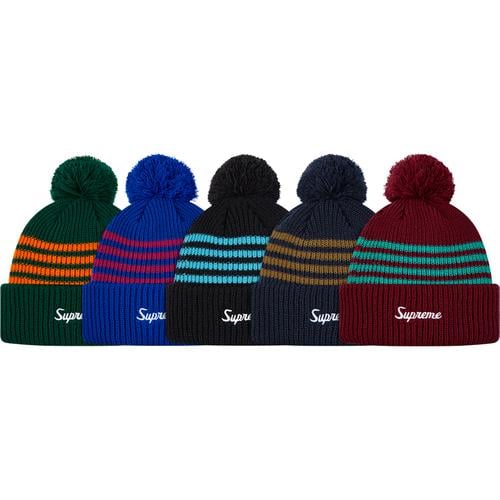 Supreme 4-Stripe Loose Gauge Beanie for fall winter 13 season