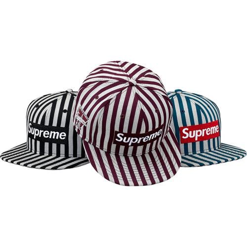 Striped Box Logo New Era - fall winter 2013 - Supreme