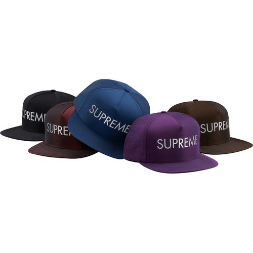 Supreme Iridescent 5-Panel for fall winter 13 season