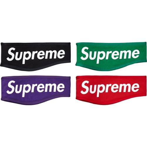 Supreme Fleece Headband for fall winter 13 season