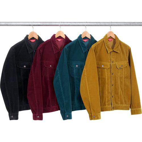 Supreme Corduroy Snap Front Jacket for fall winter 13 season