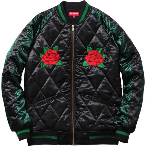 Details on Quilted Satin Bomber None from fall winter
                                                    2013