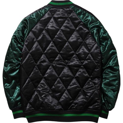 Details on Quilted Satin Bomber None from fall winter
                                                    2013