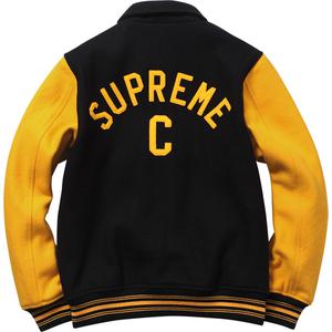 supreme captain varsity jacket