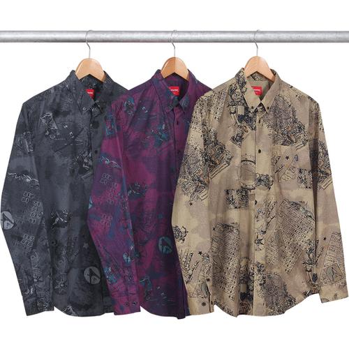 Supreme Occult Shirt for fall winter 13 season