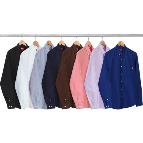 Supreme Oxford Shirt for fall winter 13 season