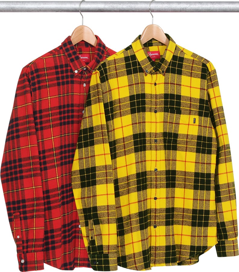 Details Supreme Tartan Flannel Shirt - Supreme Community