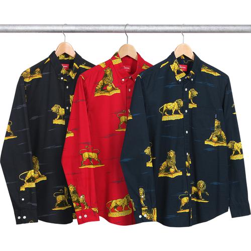 Supreme Lions Shirt for fall winter 13 season