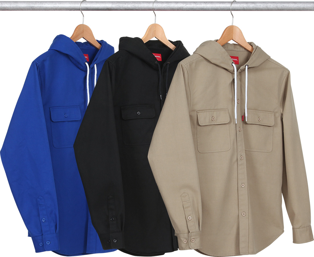 Hooded Twill Shirt - fall winter 2013 - Supreme