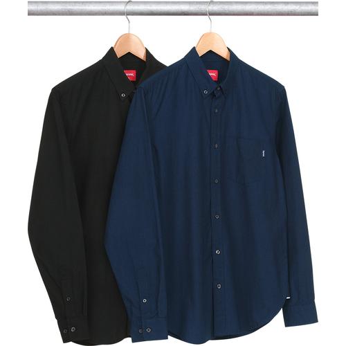 Supreme Selvedge Ripstop Shirt for fall winter 13 season