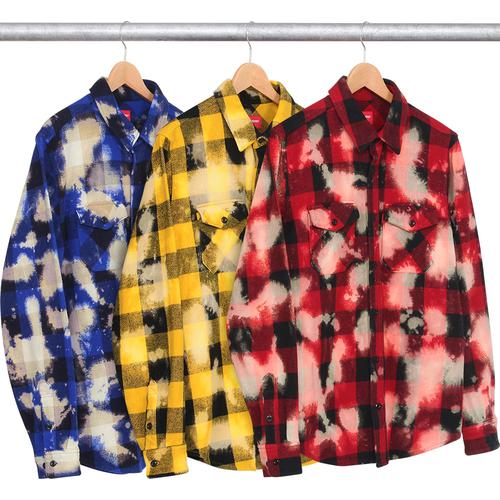 Supreme Bleached Buffalo Heavyweight Flannel for fall winter 13 season