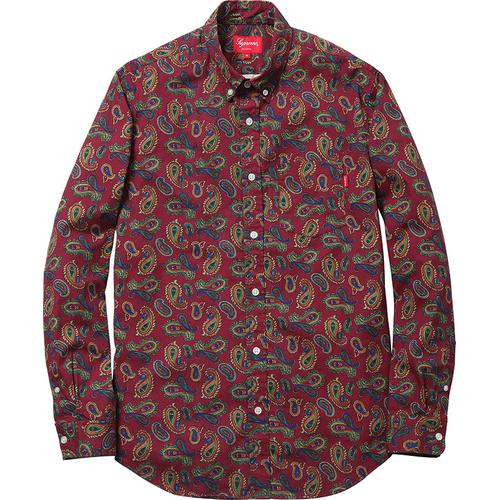 Details on Paisley Shirt None from fall winter 2013