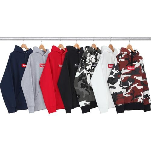 Supreme Box Logo Pullover for fall winter 13 season