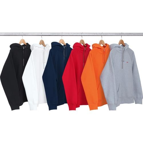 Supreme Small Box Half Zip Pullover for fall winter 13 season