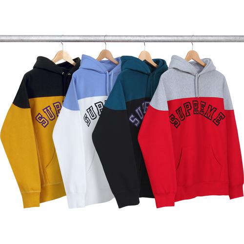 Supreme 2-Tone Arc Logo Pullover for fall winter 13 season