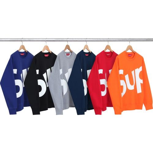 Supreme Sup Crewneck for fall winter 13 season