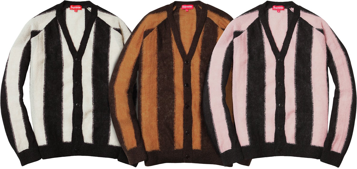 Striped Mohair Cardigan - fall winter 2013 - Supreme