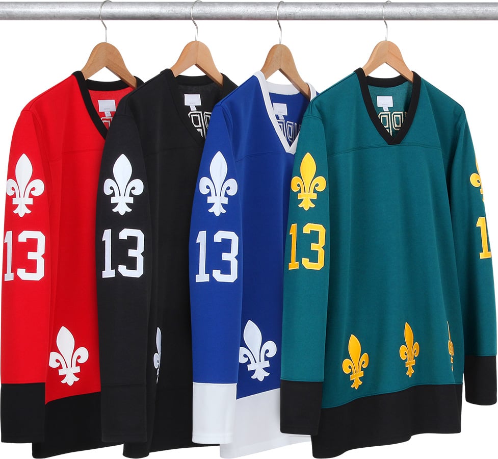 Fleur de lis Hockey Top   fall winter    Supreme