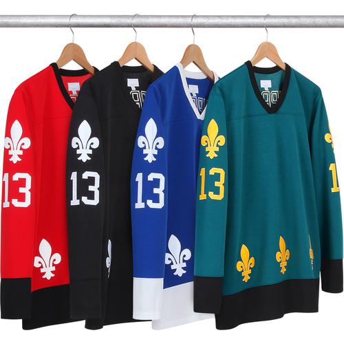 Supreme Fleur de lis Hockey Top for fall winter 13 season