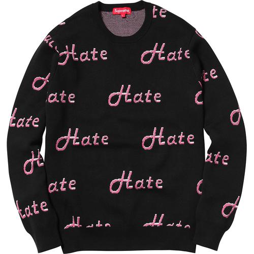 Details on Hate Sweater None from fall winter 2013