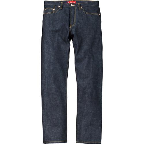 Supreme Rigid Slim Jean for fall winter 14 season