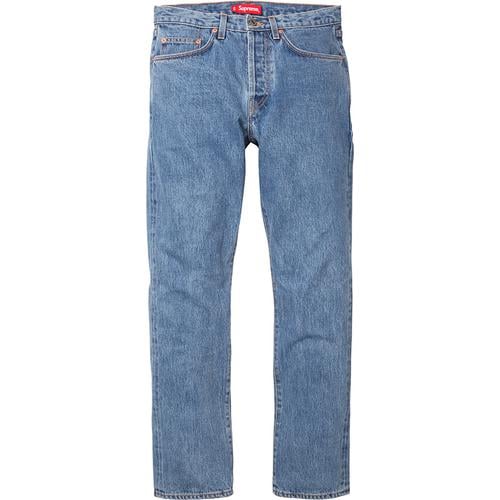 Supreme Stone Washed Slim Jean for fall winter 14 season