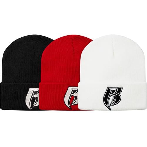 Details on Supreme Ruff Ryders Beanie from fall winter 2014