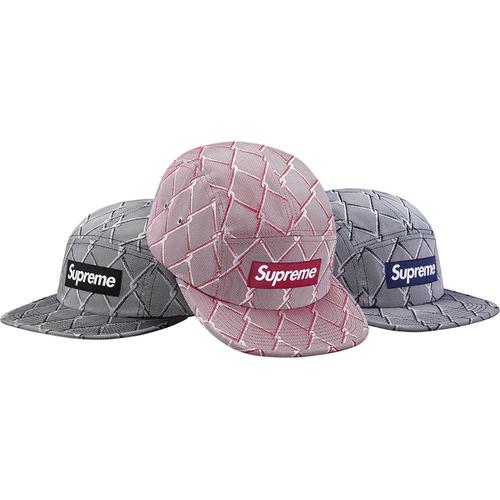 Details on Chain Link Camp Cap from fall winter 2014