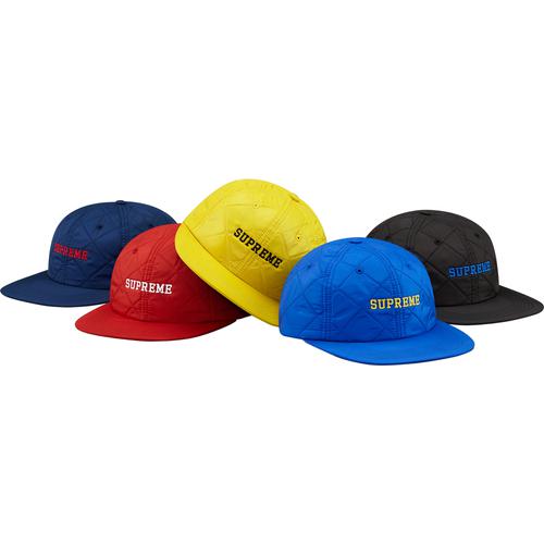 Supreme Quilted Nylon 6-Panel for fall winter 14 season