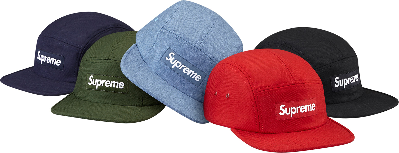 日本製】 貴重品❗Supreme Vintage Herringbone Camp Cap econet.bi