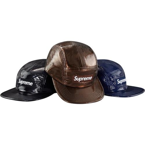 Supreme Patent Camp Cap for fall winter 14 season