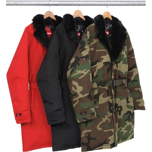 Supreme Down Trench for fall winter 14 season