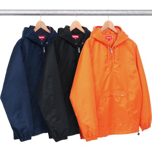 Supreme Satin Twill Pullover for fall winter 14 season