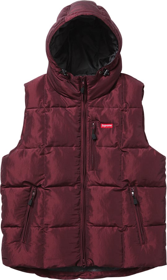 Iridescent Puffy Vest - fall winter 2014 - Supreme