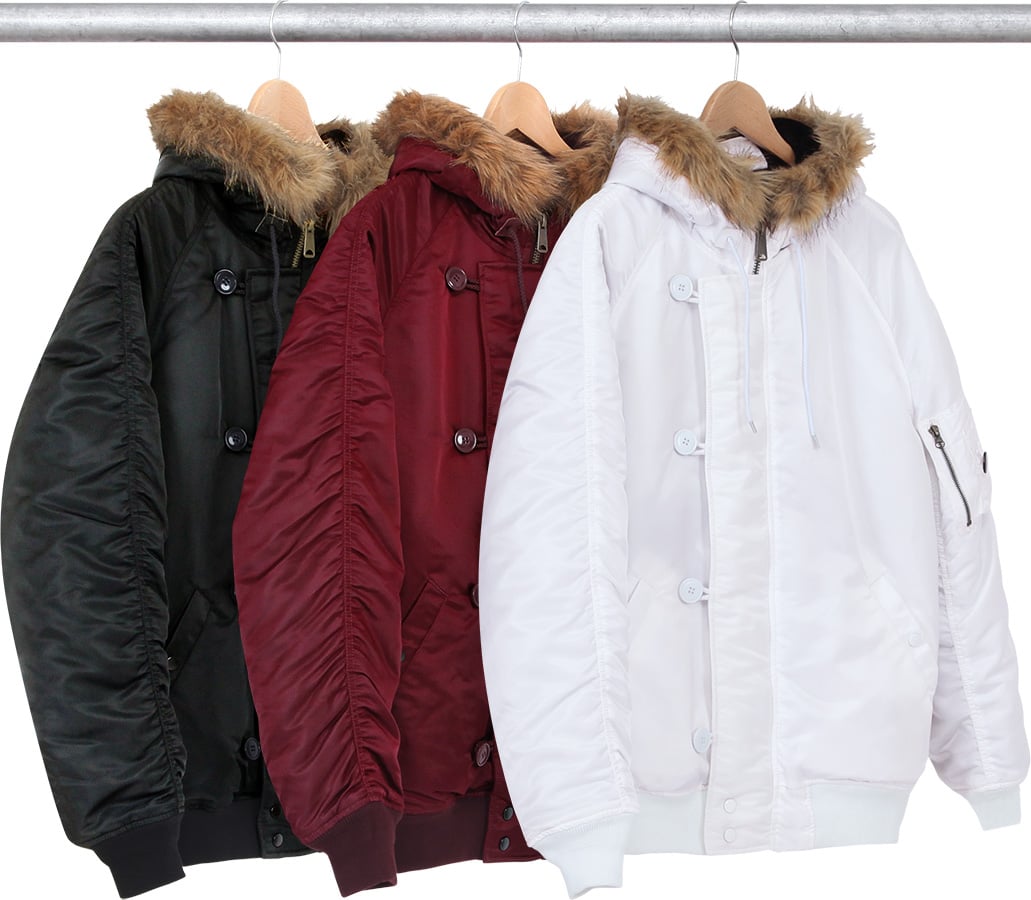 Flight Satin N-2B Parka - fall winter 2014 - Supreme