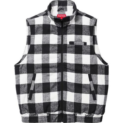 Details on Buffalo Plaid Flannel Vest None from fall winter
                                                    2014