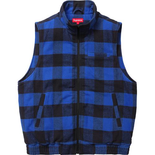 Details on Buffalo Plaid Flannel Vest None from fall winter
                                                    2014