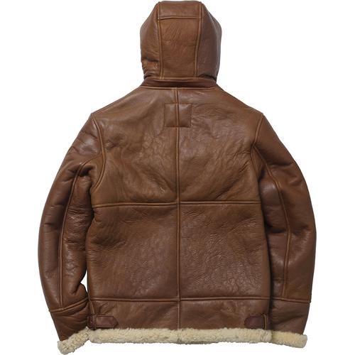 Details on Supreme Schott B-3 Shearling Jacket None from fall winter
                                                    2014